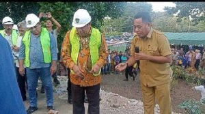 walikota letakan batu pertama