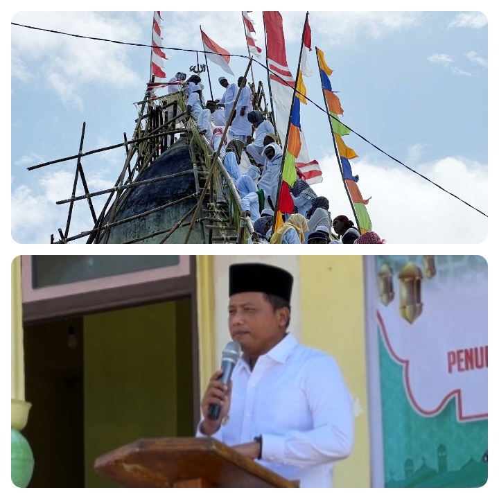 Inilah Sambutan Pj. Bupati Malra, Pada Kegiatan Penurunan Batu Alif Sekaligus Pembongkaran Masjid An’Nur Ohoi Banda Efruan