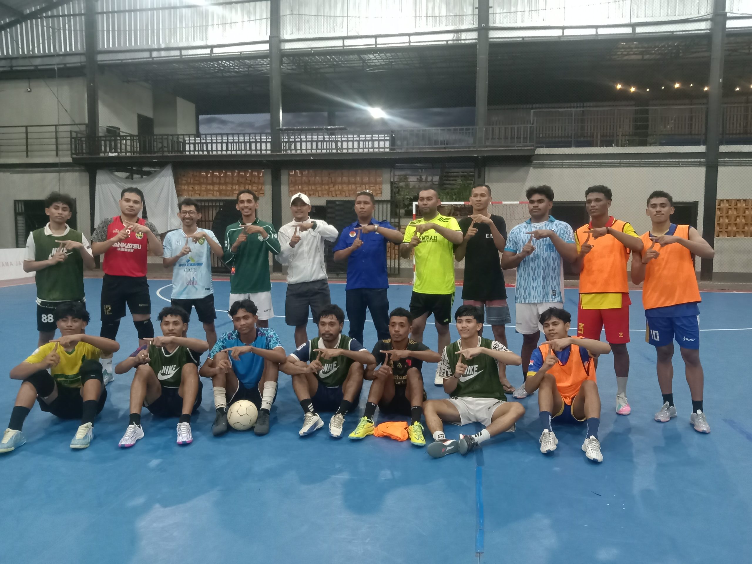 Kei Maryadat FC Kota Tual Siap Berlaga di Turnamen Futsal Kapolres CUP VI Kaimana, Bawa Semangat Persatuan.