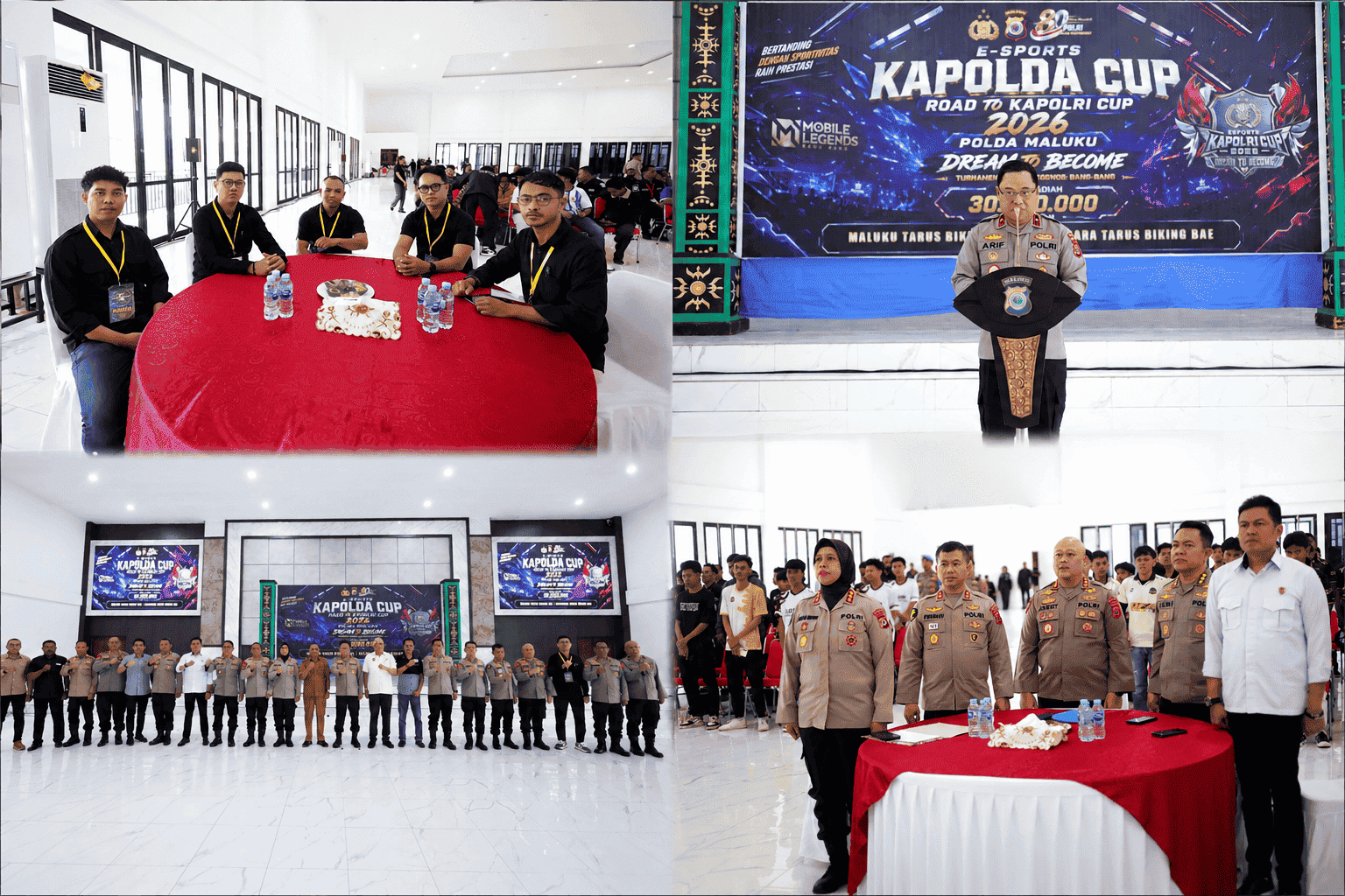 Kapolda Cup to Kapolri Cup 2026  Jadi Panggung Talenta E-Sport Maluku, Polda Dorong Generasi Digital Berprestasi dan Berintegritas