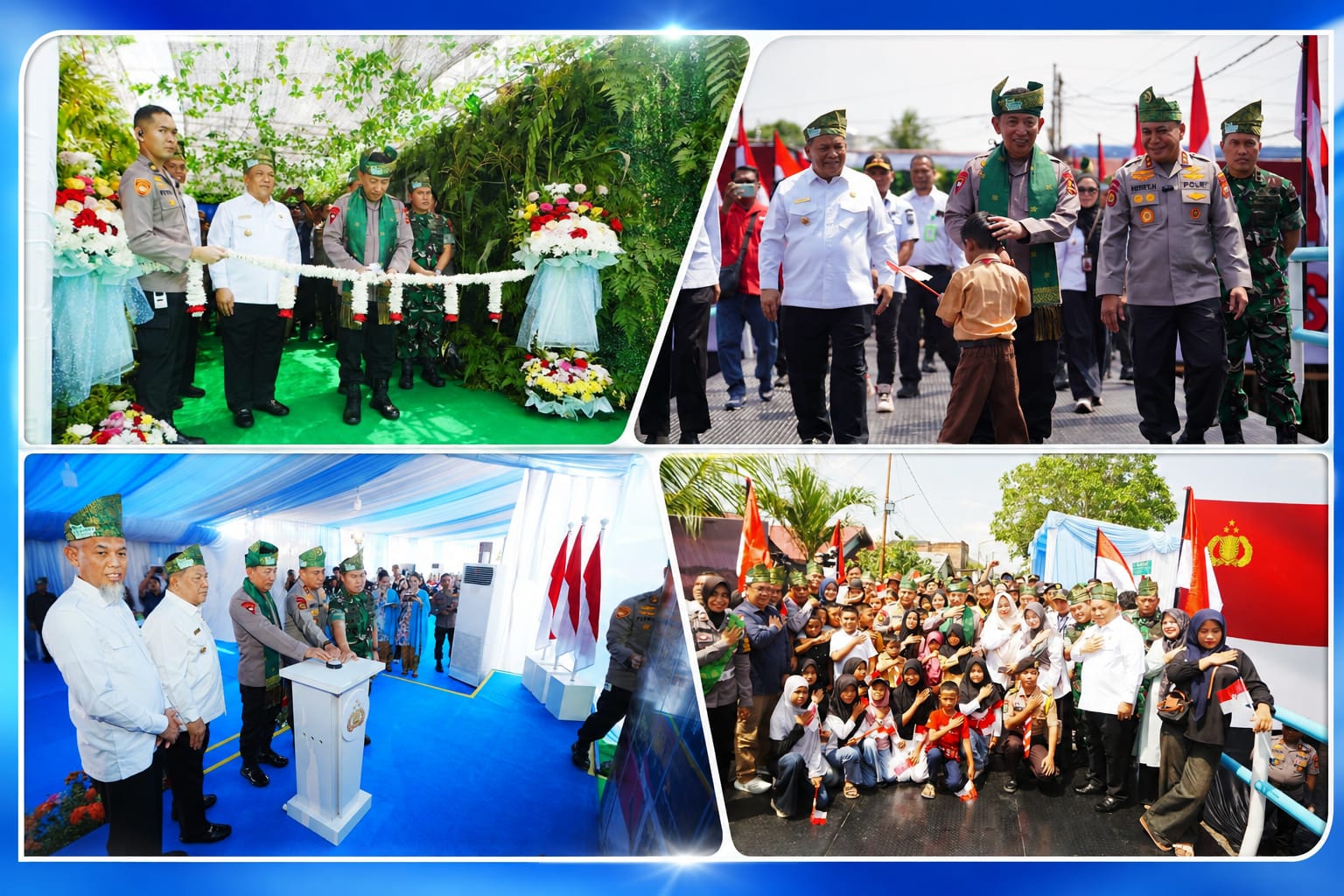 Kapolri: 80 Jembatan Merah Putih Presisi di Riau Hadir untuk Permudah Aktivitas Warga dan Anak Sekolah