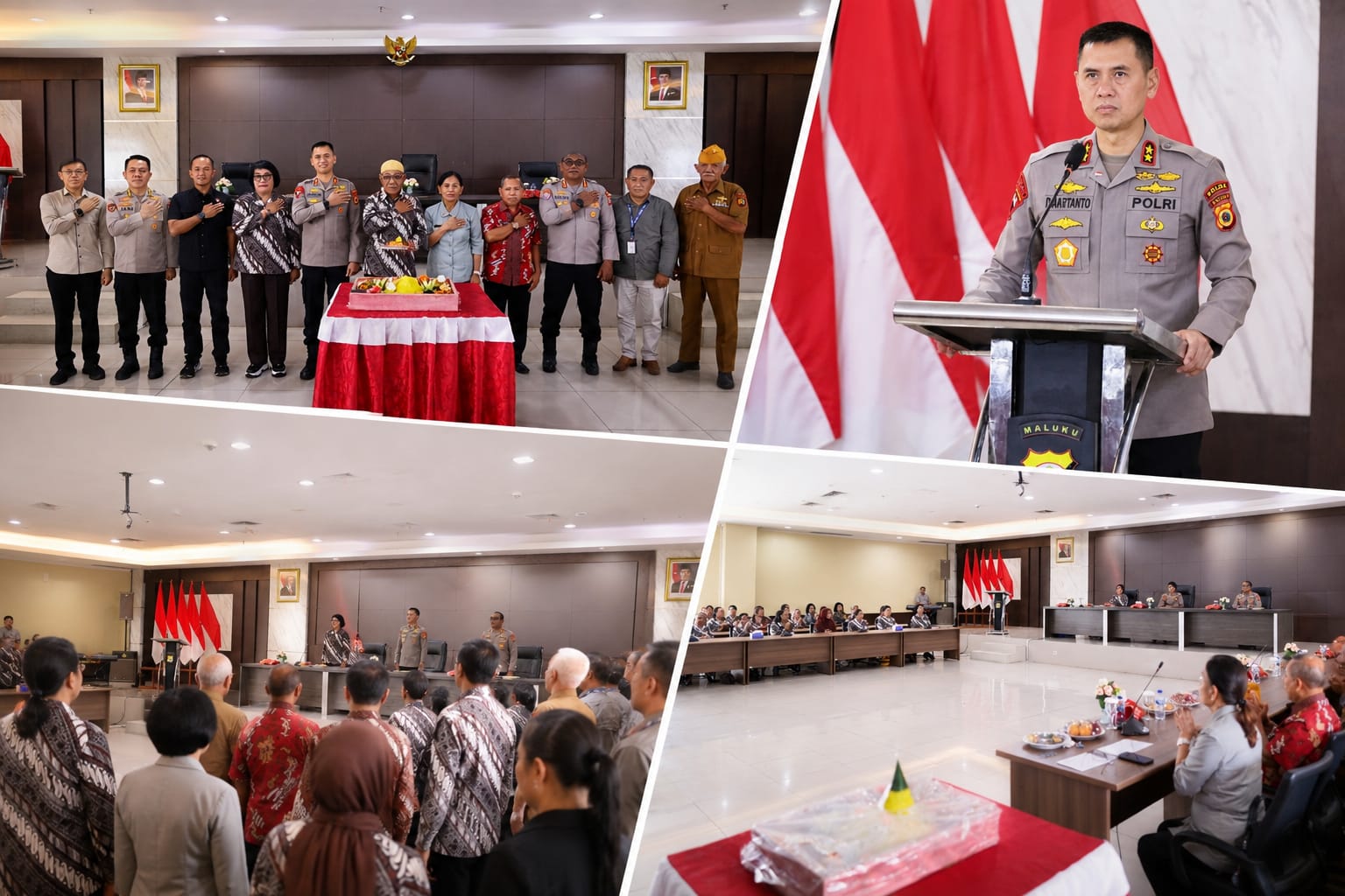 Purnawirawan Polri Tetap Jadi Pilar Transformasi Polri Presisi Tegas Kapolda Maluku Dalam HUT PP Polri ke -27