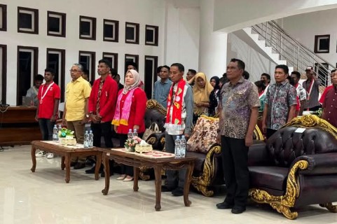 WALI KOTA TUAL BUKA KONFERCAB GMNI