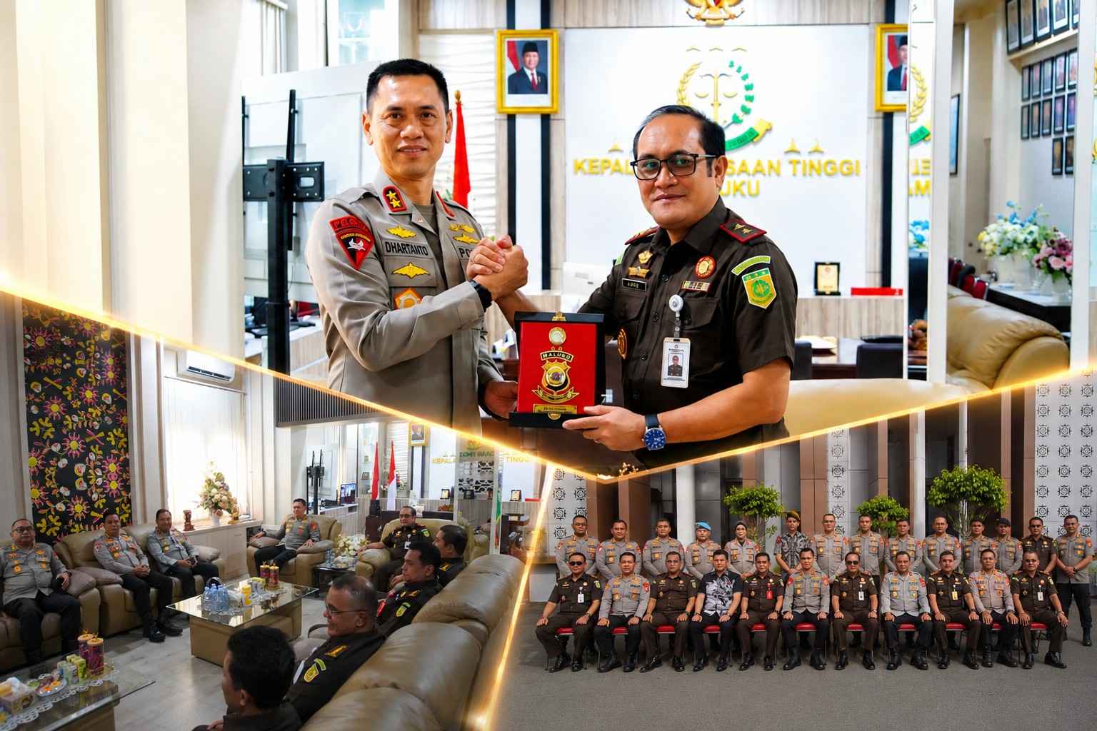 Kapolda Maluku Perkuat Sinergi dengan Kejati, Tegaskan Komitmen Wujudkan Penegakan Hukum Berintegritas